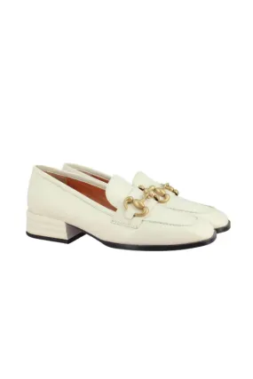 Saint G - Jacqueline Flat Loafers Footwear - Off White