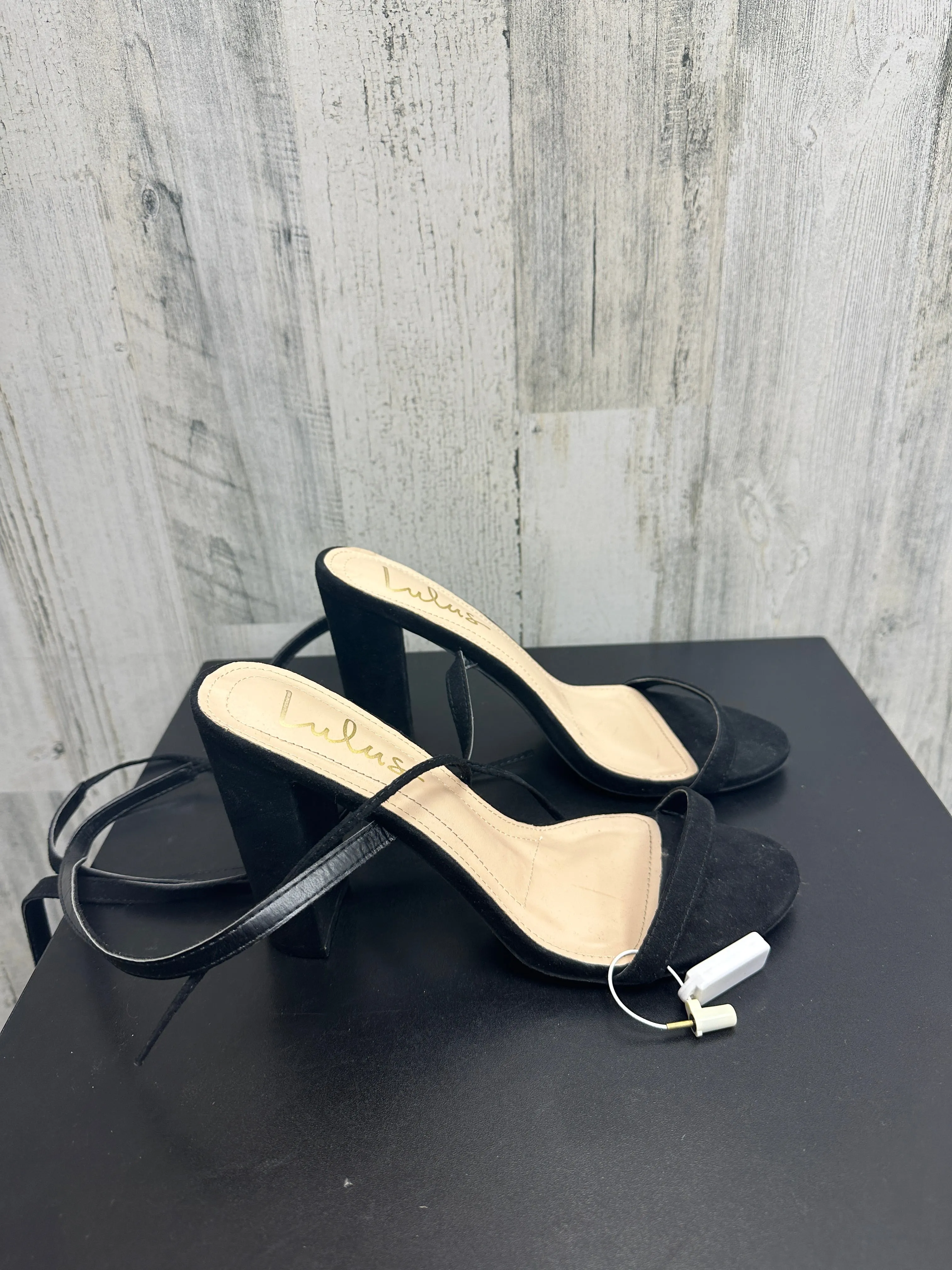 Sandals Heels Block By Lulus  Size: 8.5