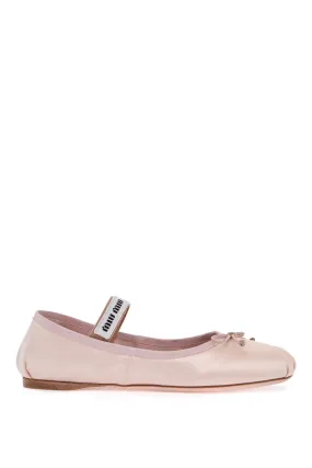 Satin Ballet Flats For