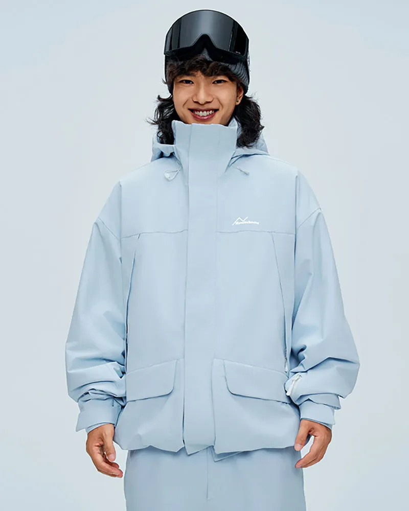 Ski Wear Unisex Snowboarding Ski Jacket&Pants Suit