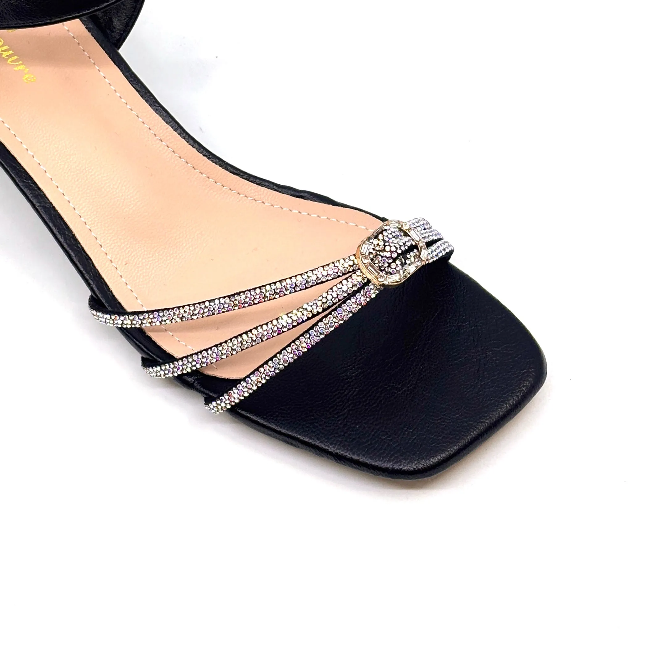 Stella Strappy Block Heels