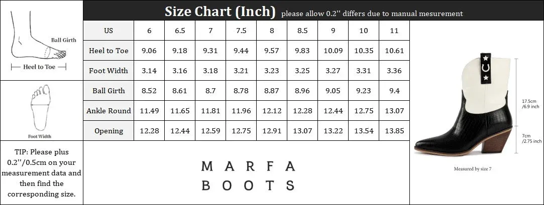 The June Cowgirl Boot - Black/White