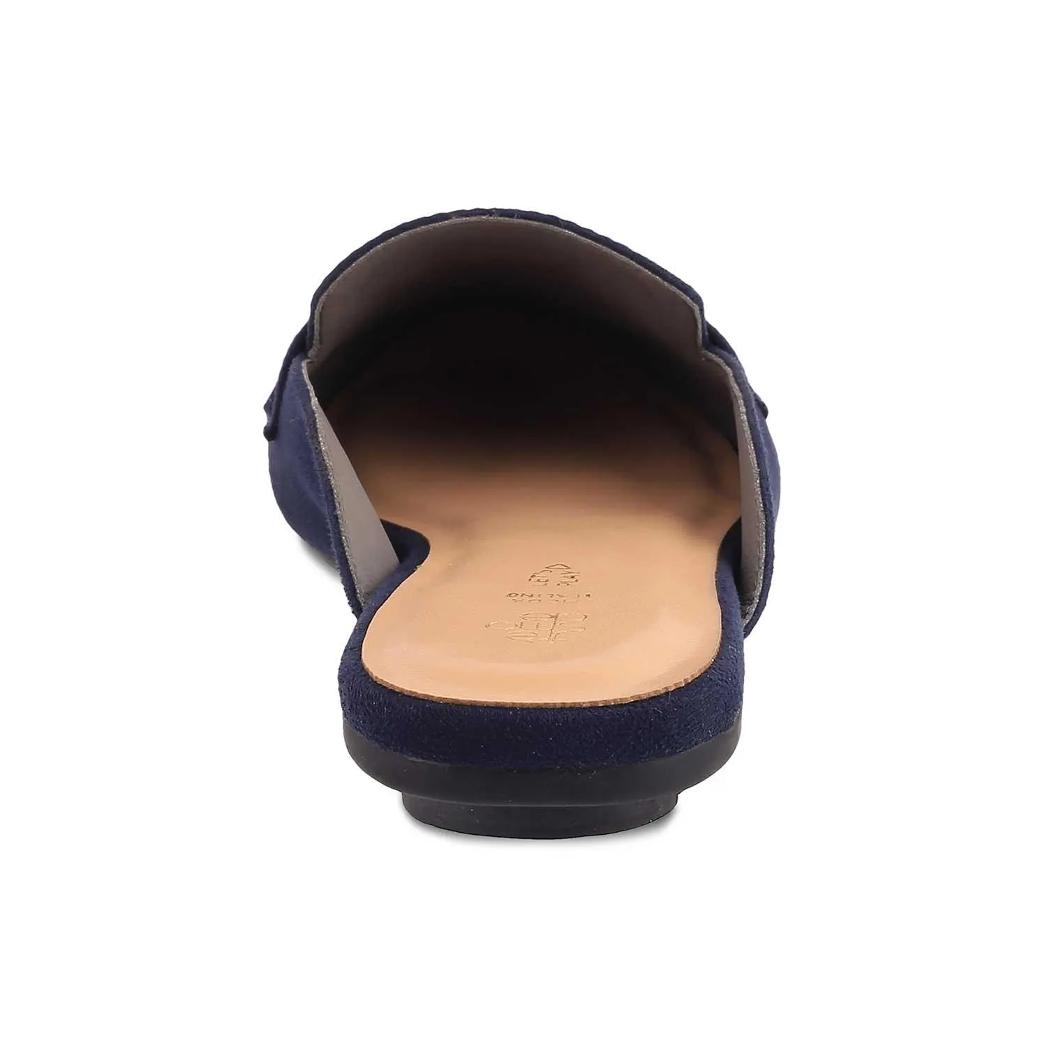 The Mlip Blue Women's Dress Mules Tresmode