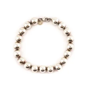Tiffany & Co. Sterling Silver HardWear Ball Bead Bracelet