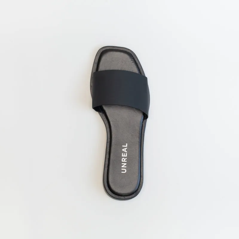Unreal Women Flatform Band Mule _ 150638