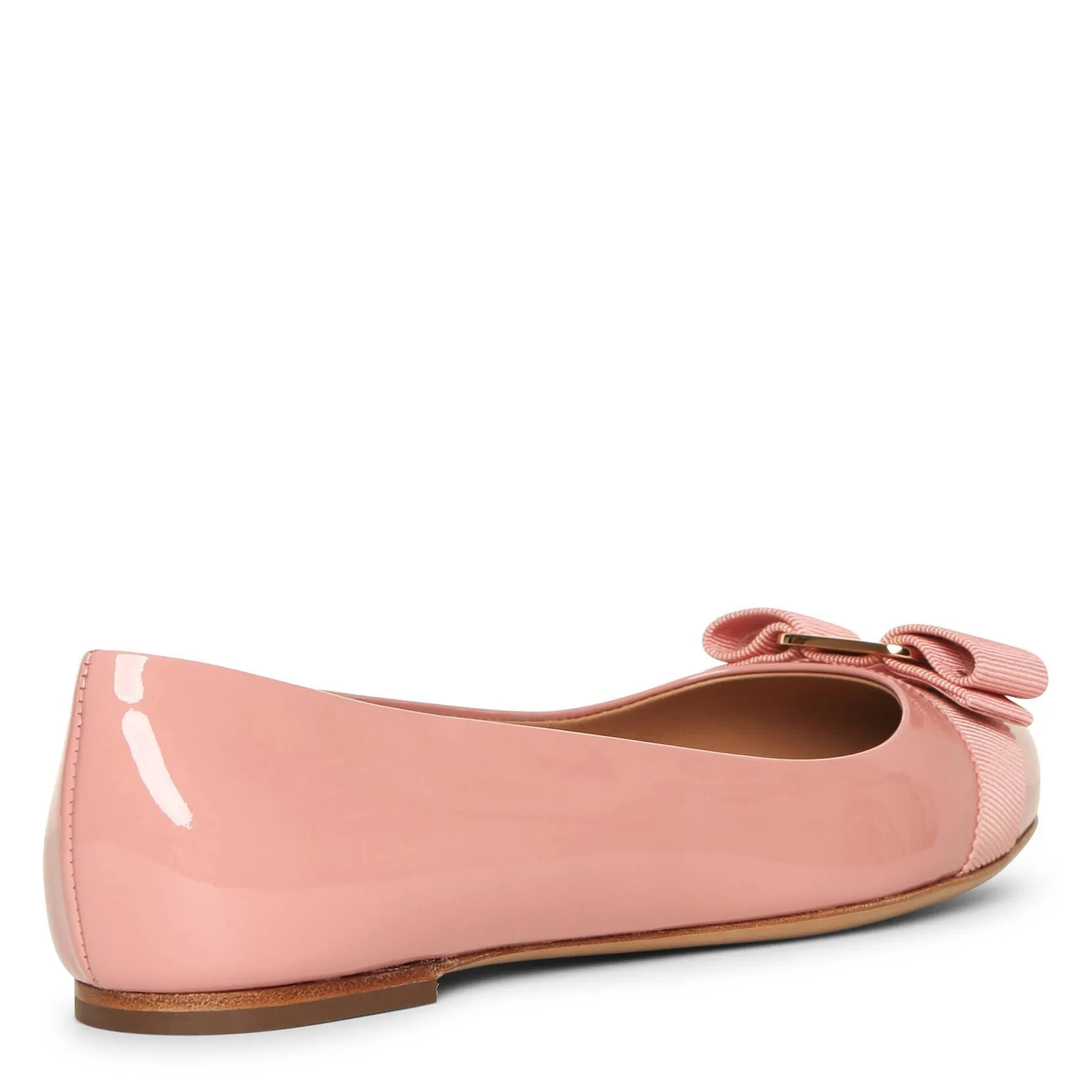 Varina bow patent ballet flat