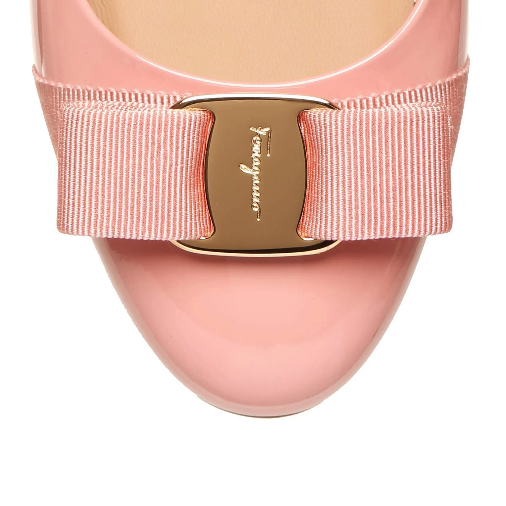 Varina bow patent ballet flat