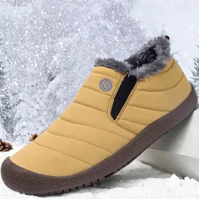 Waterproof Warm Plush Lined Outdoor Snow Ankle Boots Unisex (People with wide/thick/arched feet are advised to choose a larger shoe.)