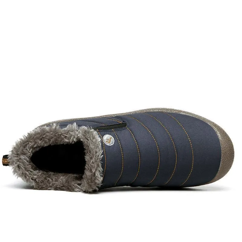 Waterproof Warm Plush Lined Outdoor Snow Ankle Boots Unisex (People with wide/thick/arched feet are advised to choose a larger shoe.)