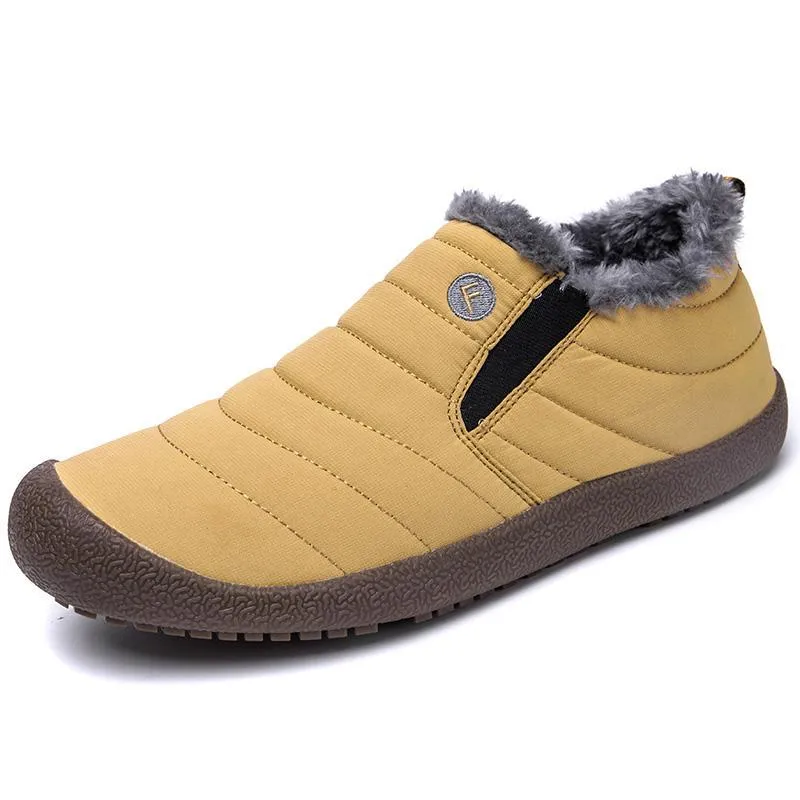 Waterproof Warm Plush Lined Outdoor Snow Ankle Boots Unisex (People with wide/thick/arched feet are advised to choose a larger shoe.)