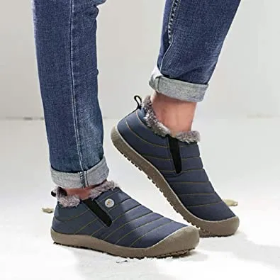 Waterproof Warm Plush Lined Outdoor Snow Ankle Boots Unisex (People with wide/thick/arched feet are advised to choose a larger shoe.)