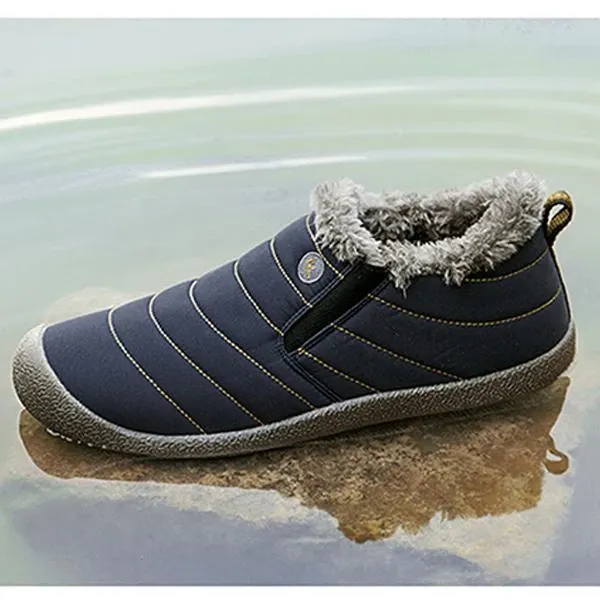Waterproof Warm Plush Lined Outdoor Snow Ankle Boots Unisex (People with wide/thick/arched feet are advised to choose a larger shoe.)