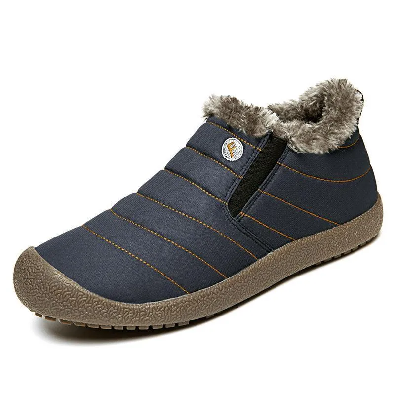 Waterproof Warm Plush Lined Outdoor Snow Ankle Boots Unisex (People with wide/thick/arched feet are advised to choose a larger shoe.)
