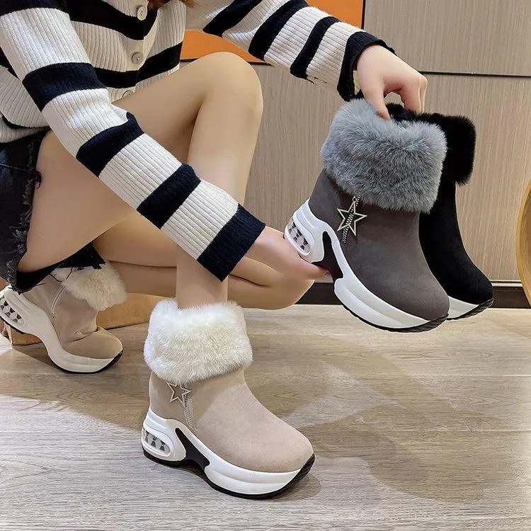 Winter Air Cushion Warm Orthopedic Snow Shoes