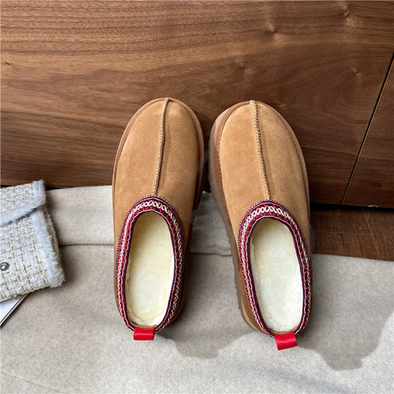 Winter Fur Short Plush Warm Boots