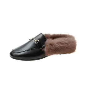 Women's Fur Lined Mules
