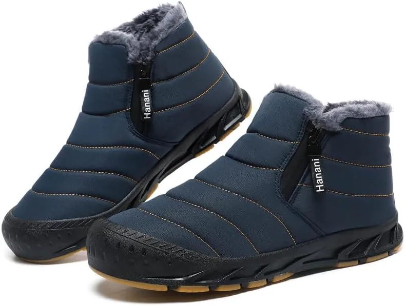 Women's Winter Shoes Warm Lined Snow Boots Zip short shaft boots Flat Outdoor Comfortable Non-slip Winter Boots