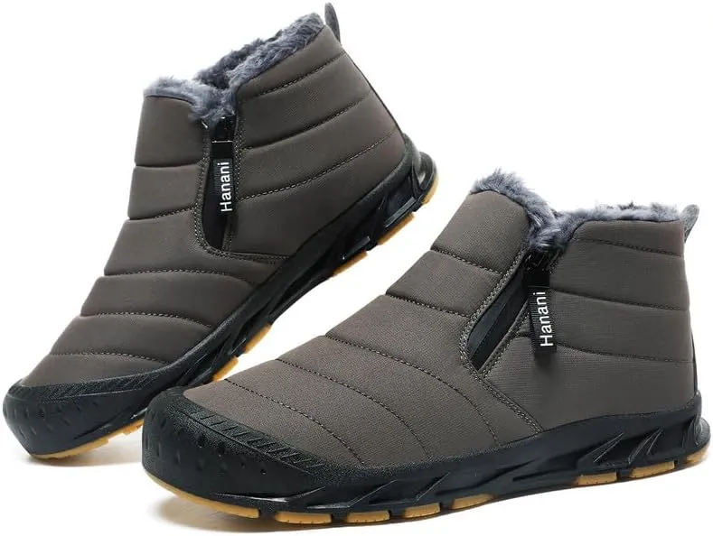 Women's Winter Shoes Warm Lined Snow Boots Zip short shaft boots Flat Outdoor Comfortable Non-slip Winter Boots