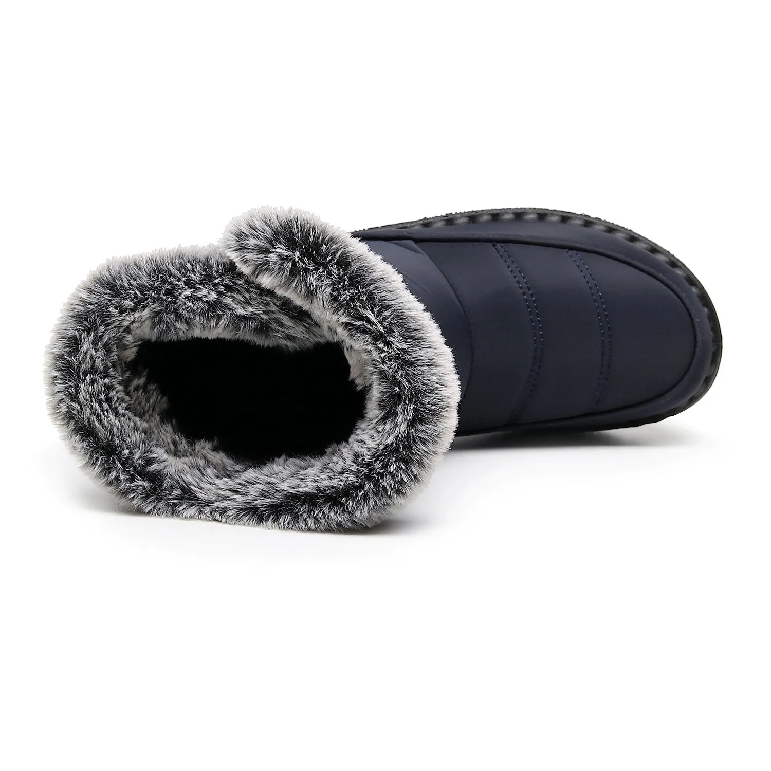 Women's Winter Snow Boots with Warm Lining Comfortable Non-slip Ankle boots Waterproof Outdoor Walking Platform Shoes