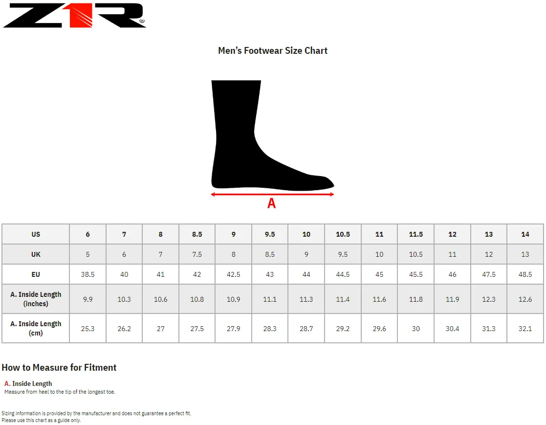 Z1R Haggard Motorcycle Riding Boots